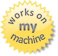 works on my machine certificate
